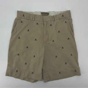 Polo Ralph Lauren embroidered skulls critter shorts size 34